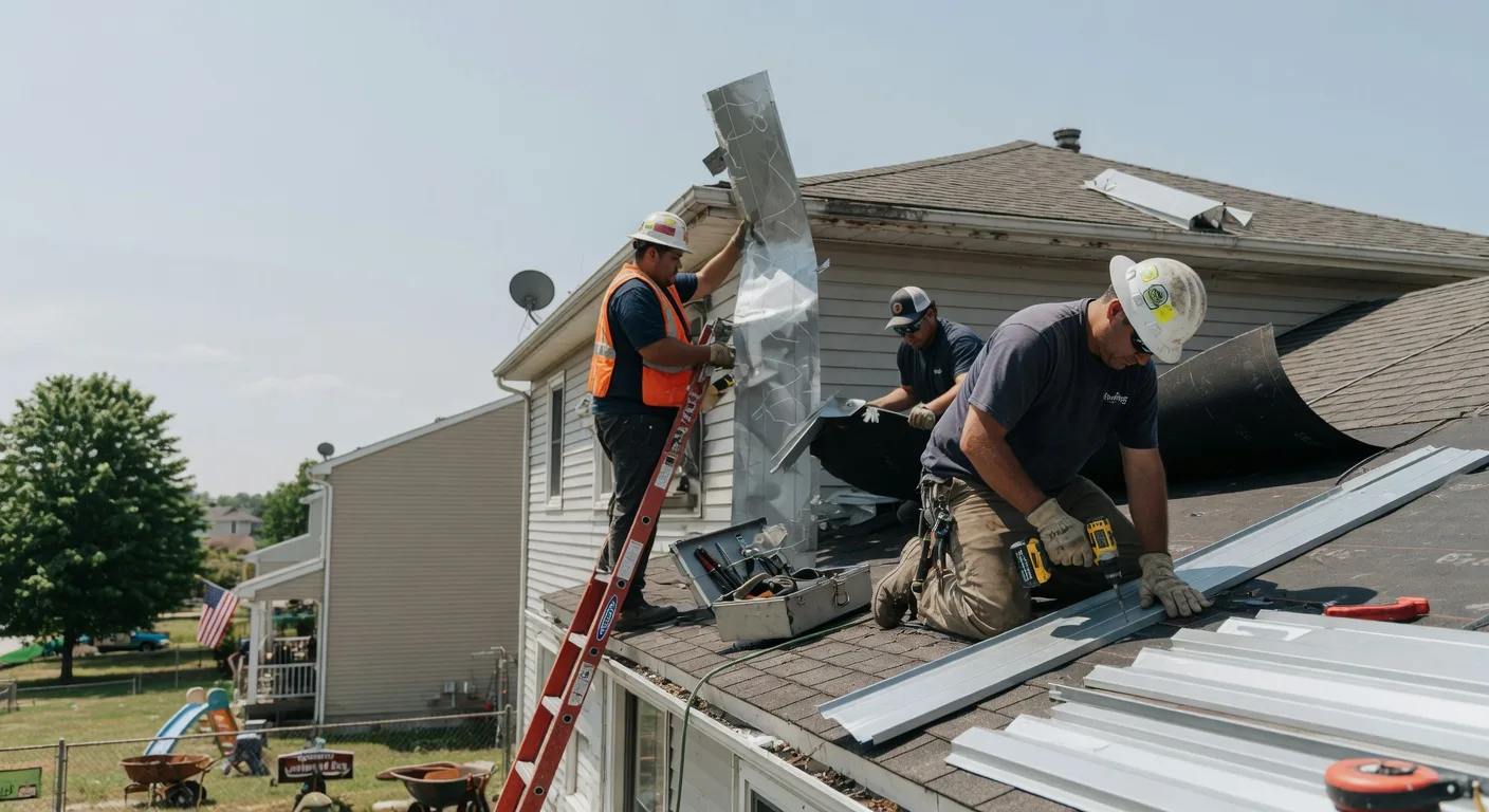 Storm Damage Metal Roof Repair in Sullivans Island, SC